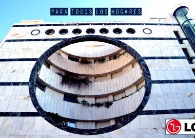 Edificio lavadora LG