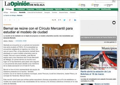 La Opinión de Málaga – Gabinete Comunicación