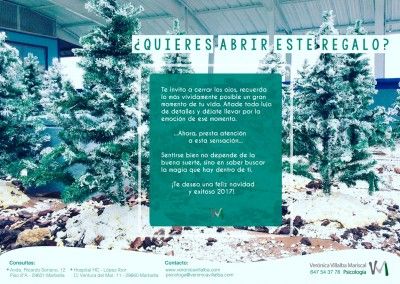 Tarjeta Navideña Gabinete Psicología